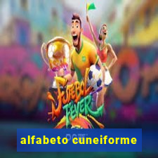 alfabeto cuneiforme